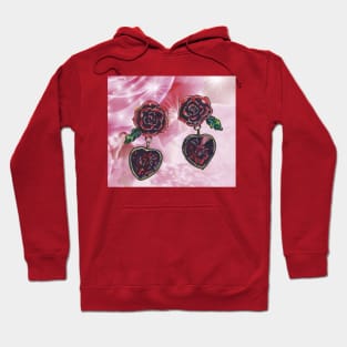 Earrings with Roses Hoodie